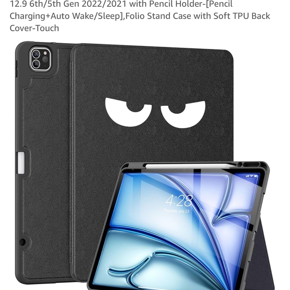 Supveco Case for iPad Air 13 Inch 2024 & iPad Pro 12.9 6th/5th/4th Gen